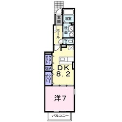 ラヴェンデル　ツヴァイの物件間取画像